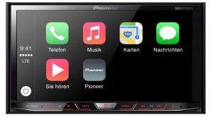 Pioneer Gerät mit Apple CarPlay