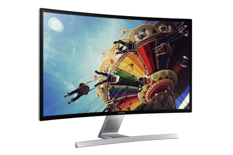 Samsung Curved Monitor umfängt Betrachter mit visuellem 3D-Effekt