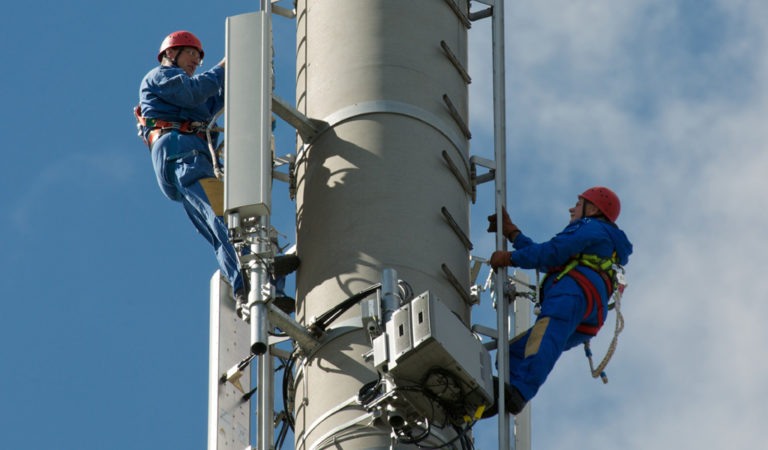 LTE-Sendemast in Kyritz/Brandenburg