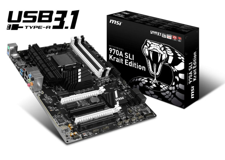 MSI 970A SLI Krait Edition