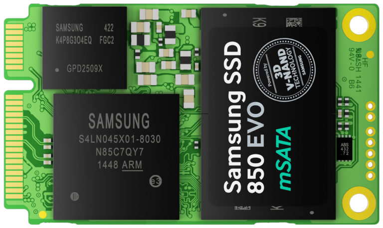 Samsung SSD 850 EVO mSATA 2